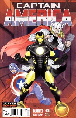 Captain America #6 Iron Man Many Armors Cover [Comic] LARGE