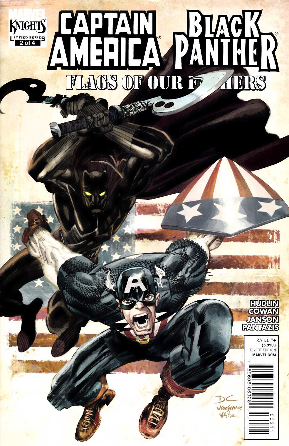 Captain America Black Panther Flags of Our Fathers #2 Very Fine (8.0) [Marvel Comic] THUMBNAIL
