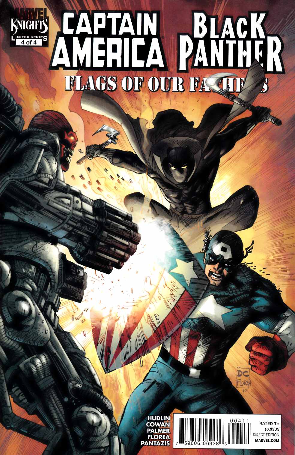 Captain America Black Panther Flags of Our Fathers #4 Very Fine (8.0) [Marvel Comic] THUMBNAIL