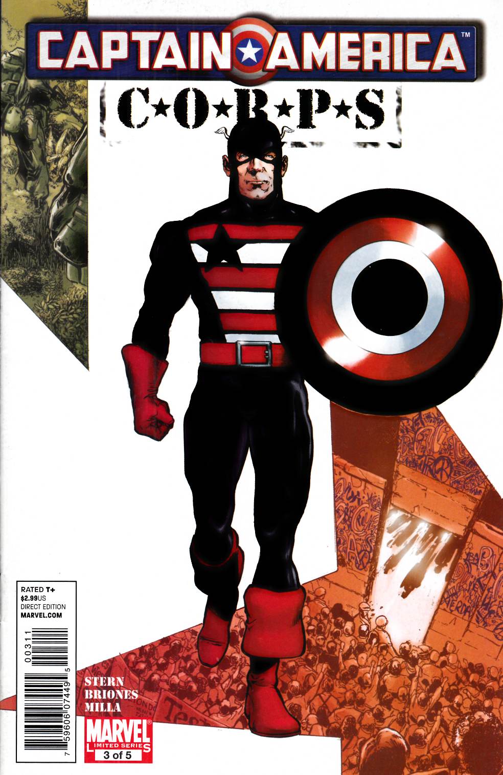 Captain America Corps #3 Very Fine (8.0) [Marvel Comic] THUMBNAIL
