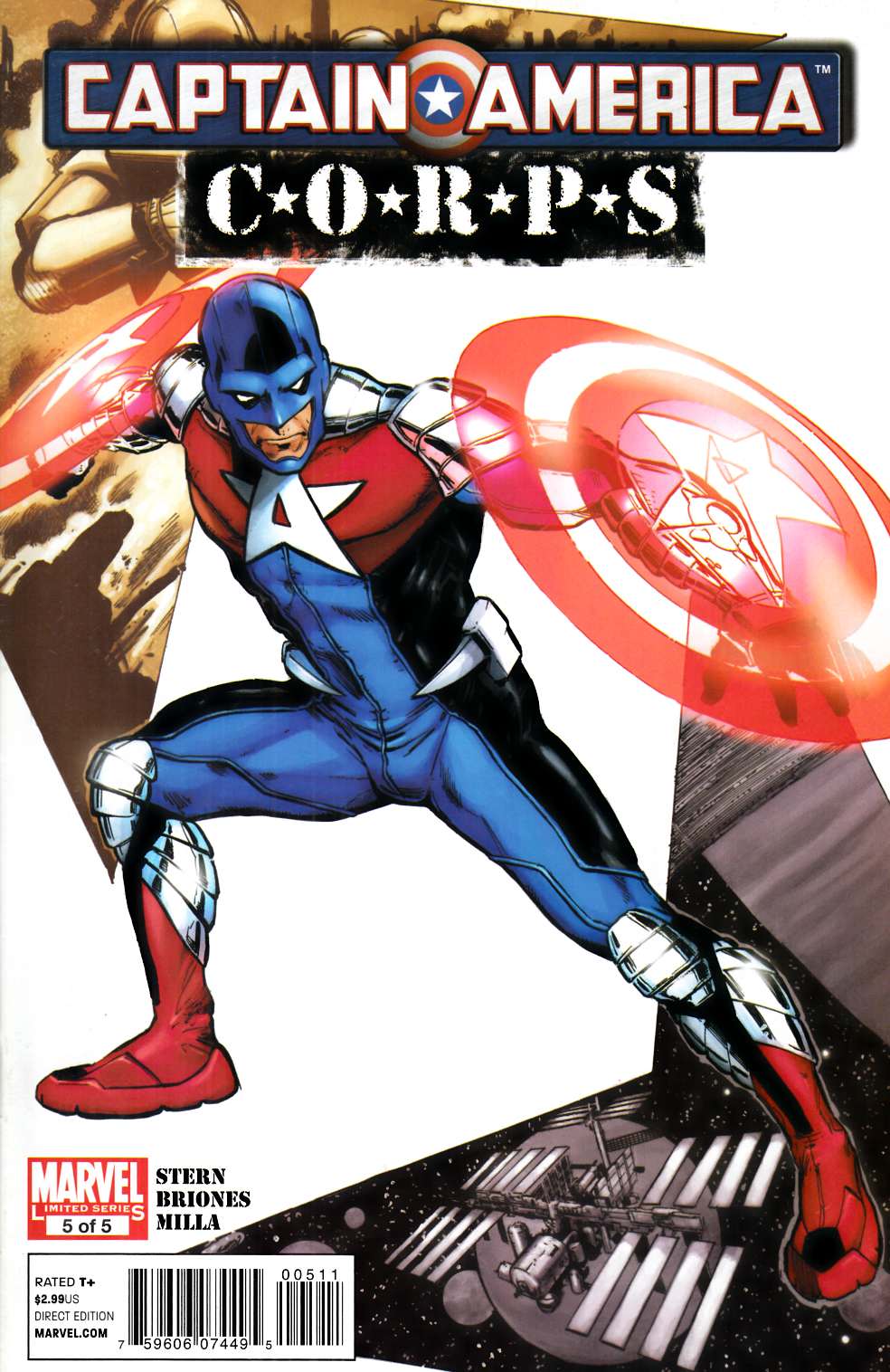 Captain America Corps #5 Very Fine (8.0) [Marvel Comic] THUMBNAIL