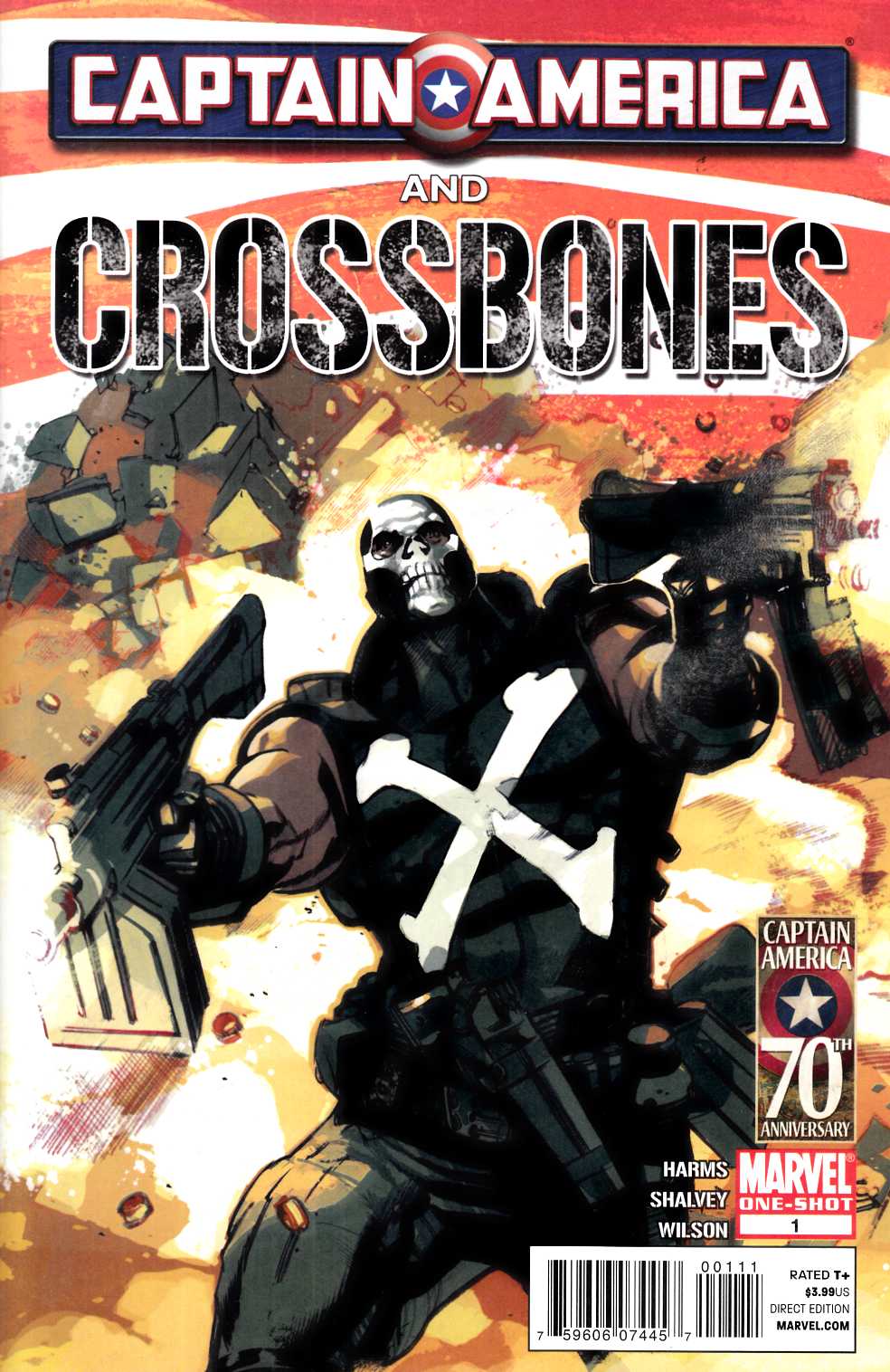Captain America and Crossbones #1 Very Fine (8.0) [Marvel Comic] LARGE