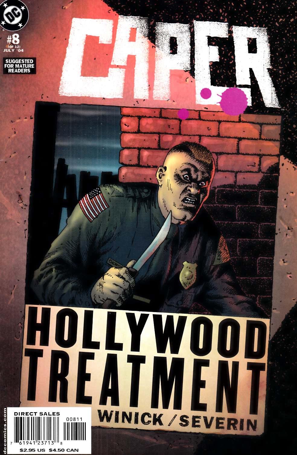 Caper #8 Very Fine (8.0) [DC Comic] LARGE