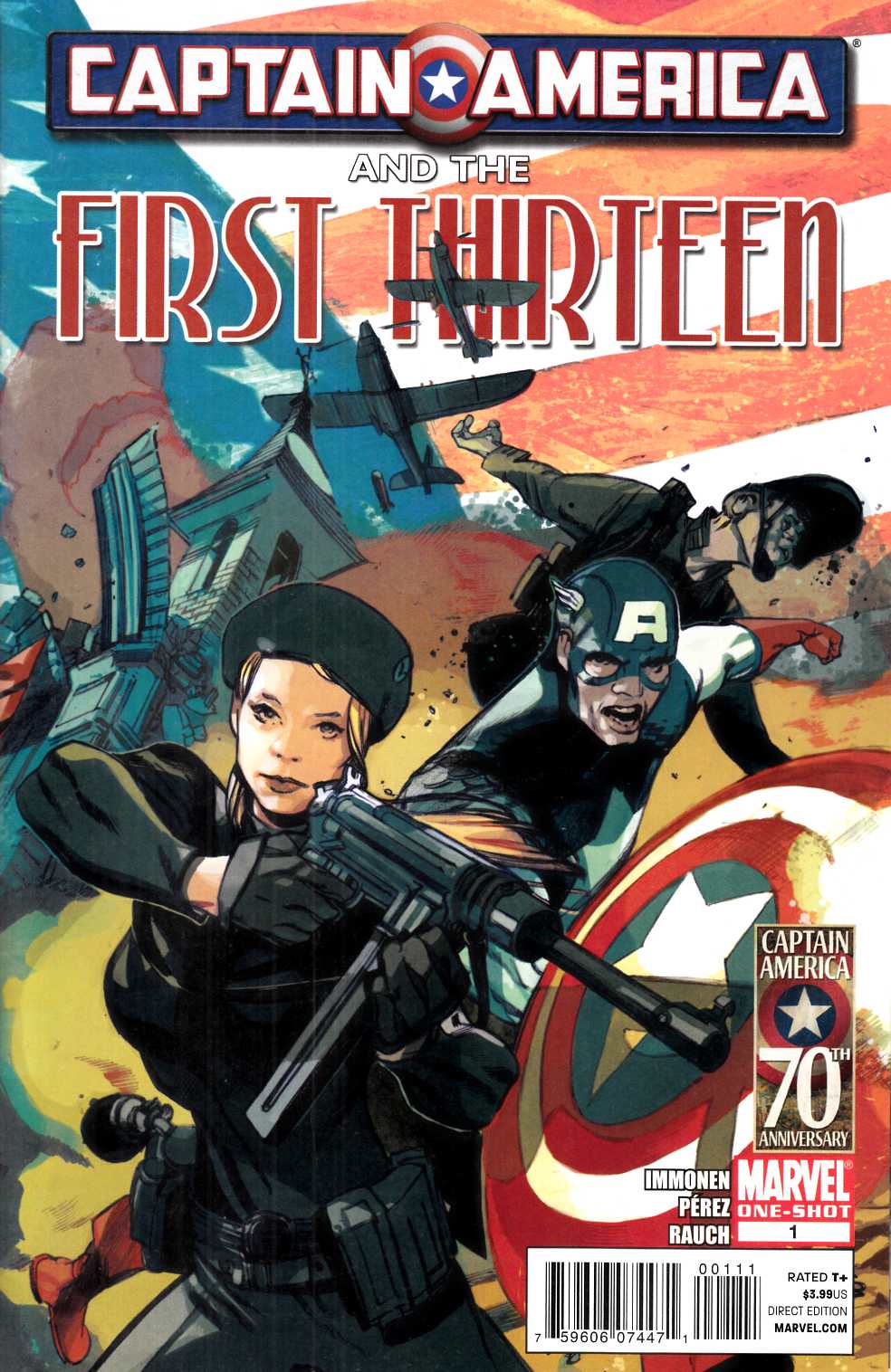 Captain America and the First Thirteen #1 Very Fine (8.0) [Marvel Comic] THUMBNAIL