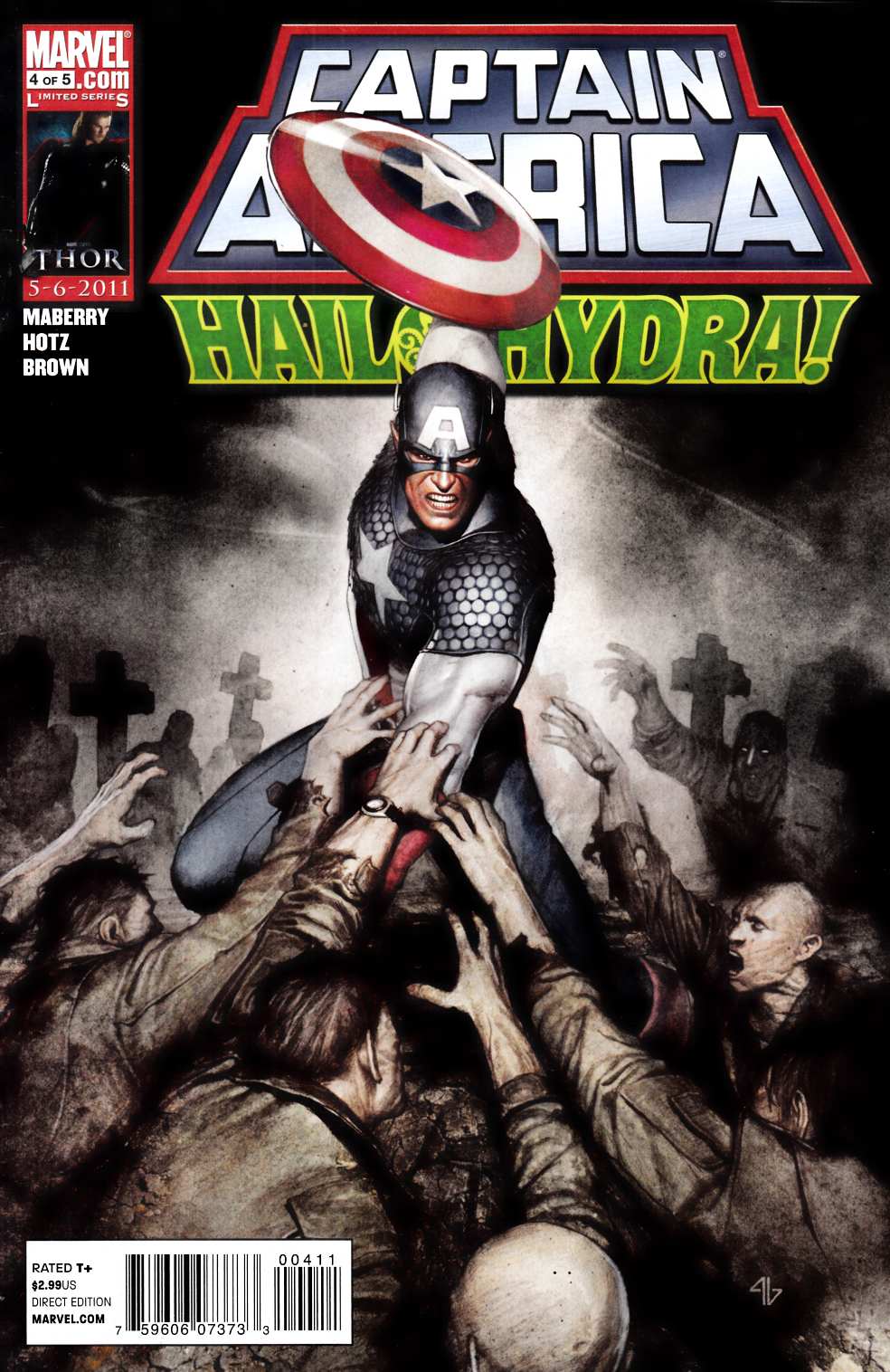 Captain America Hail Hydra #4 Very Fine (8.0) [Marvel Comic] LARGE