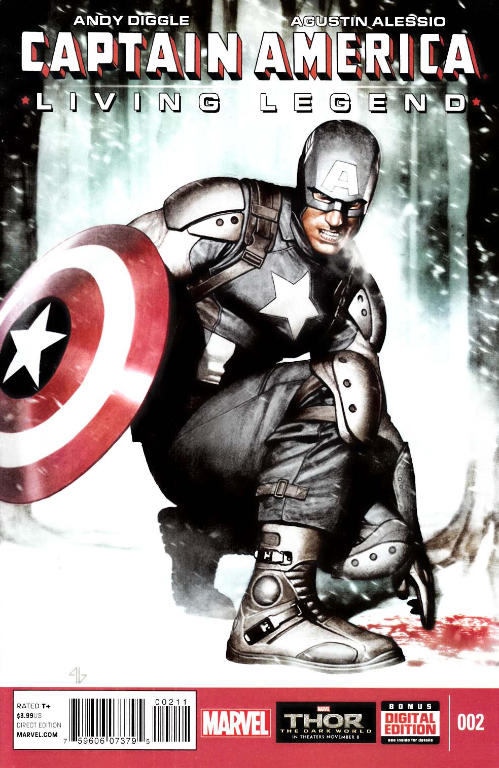Captain America Living Legend #2 Very Fine (8.0) [Marvel Comic] THUMBNAIL