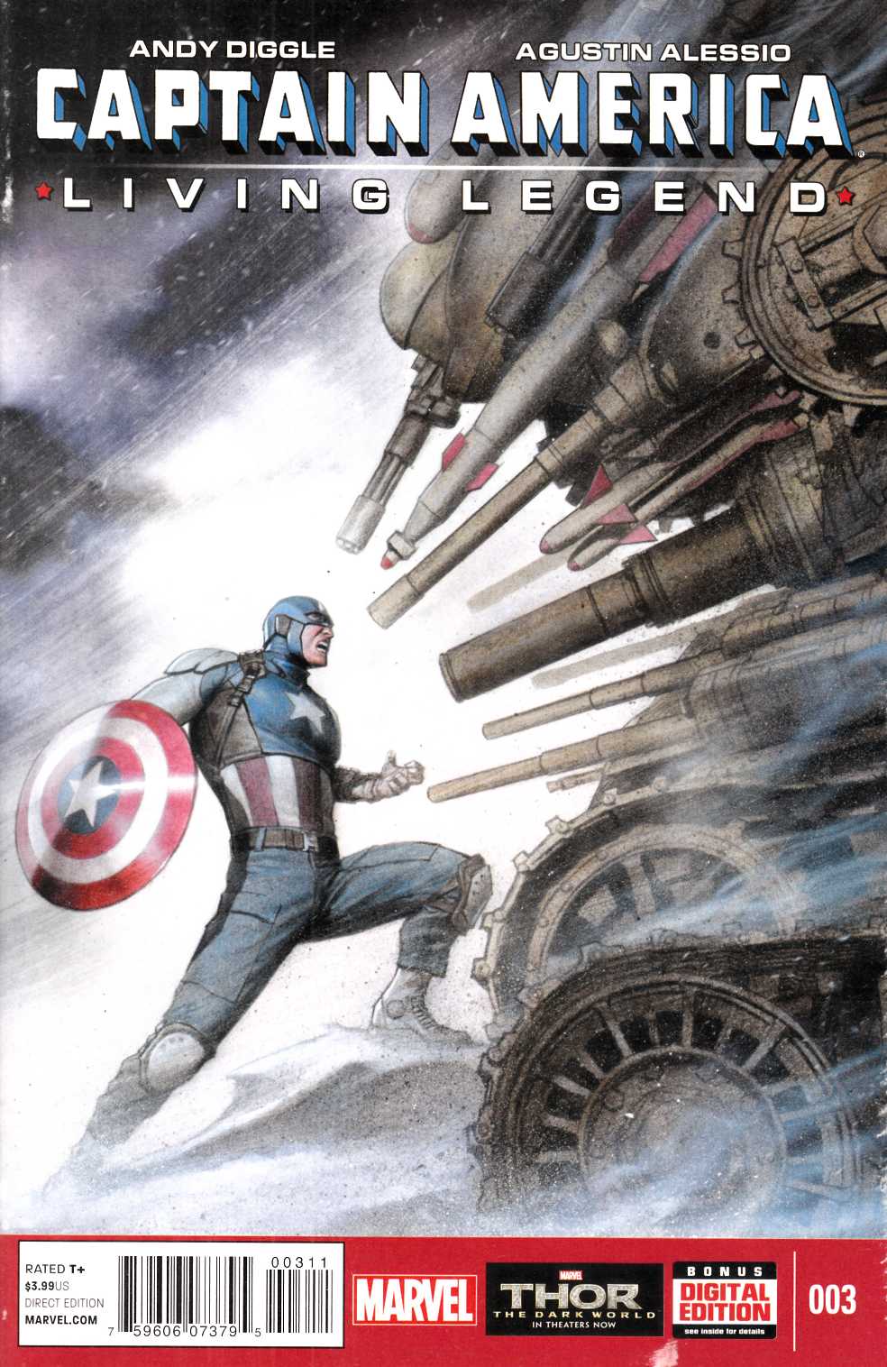 Captain America Living Legend #3 Fine (6.0) [Marvel Comic] THUMBNAIL
