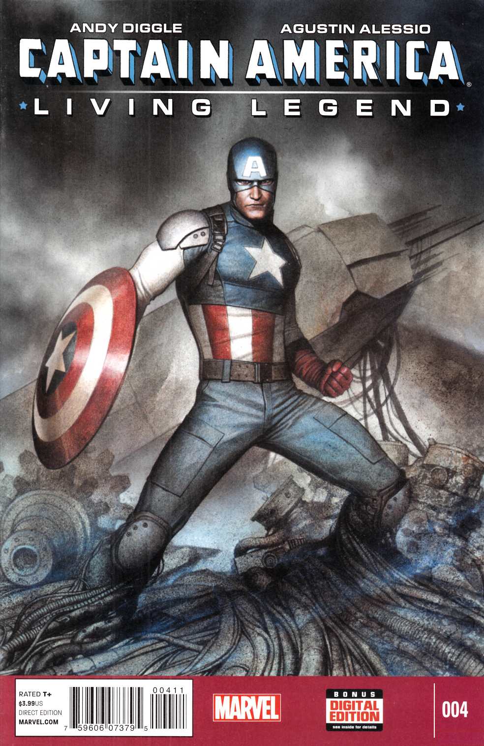 Captain America Living Legend #4 Very Fine (8.0) [Marvel Comic] THUMBNAIL