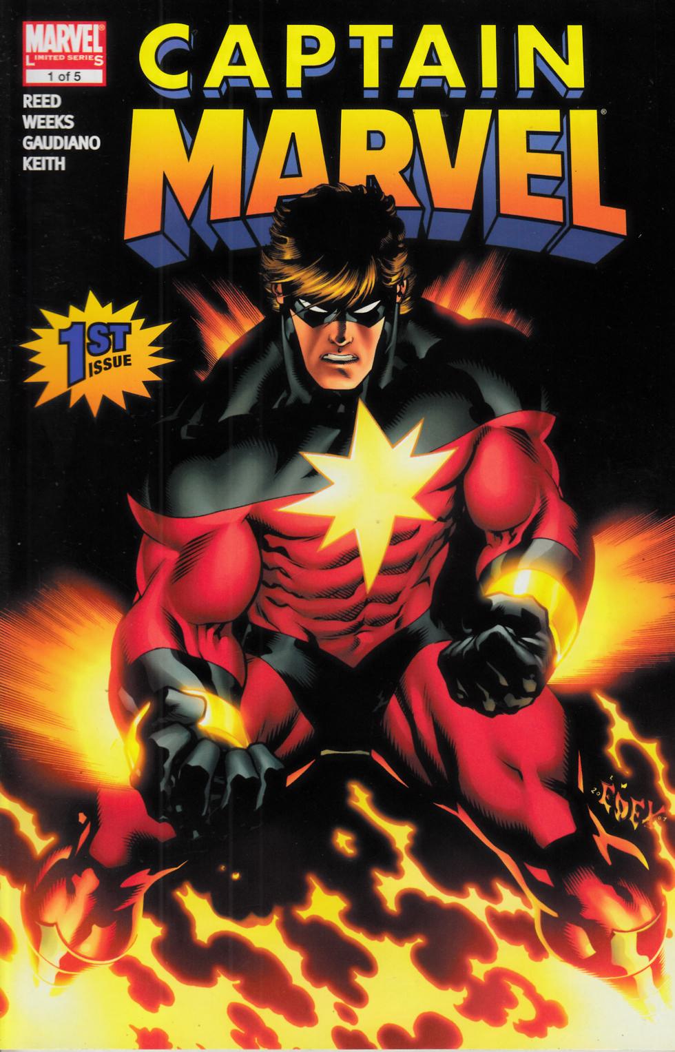 Captain Marvel #1 Very Fine (8.0) [Marvel Comic] THUMBNAIL