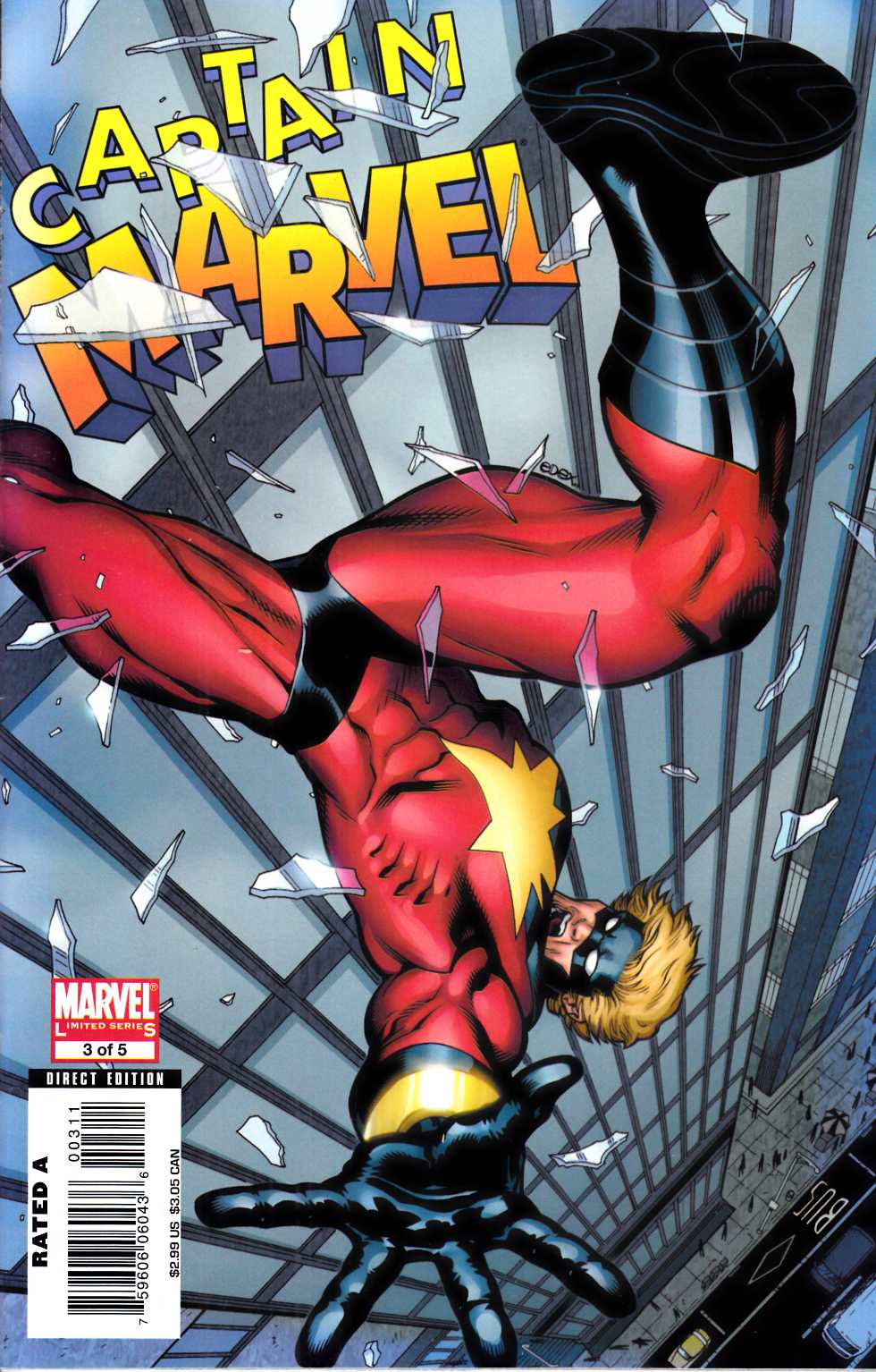 Captain Marvel #3 Near Mint (9.4) [Marvel Comic] THUMBNAIL