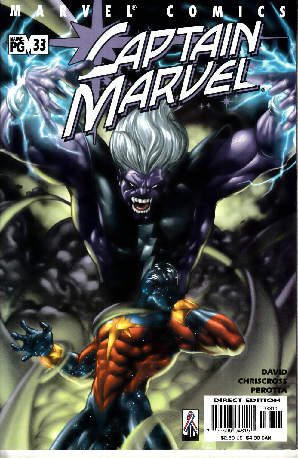 Captain Marvel #33 Very Fine (8.0) [Marvel Comic] THUMBNAIL