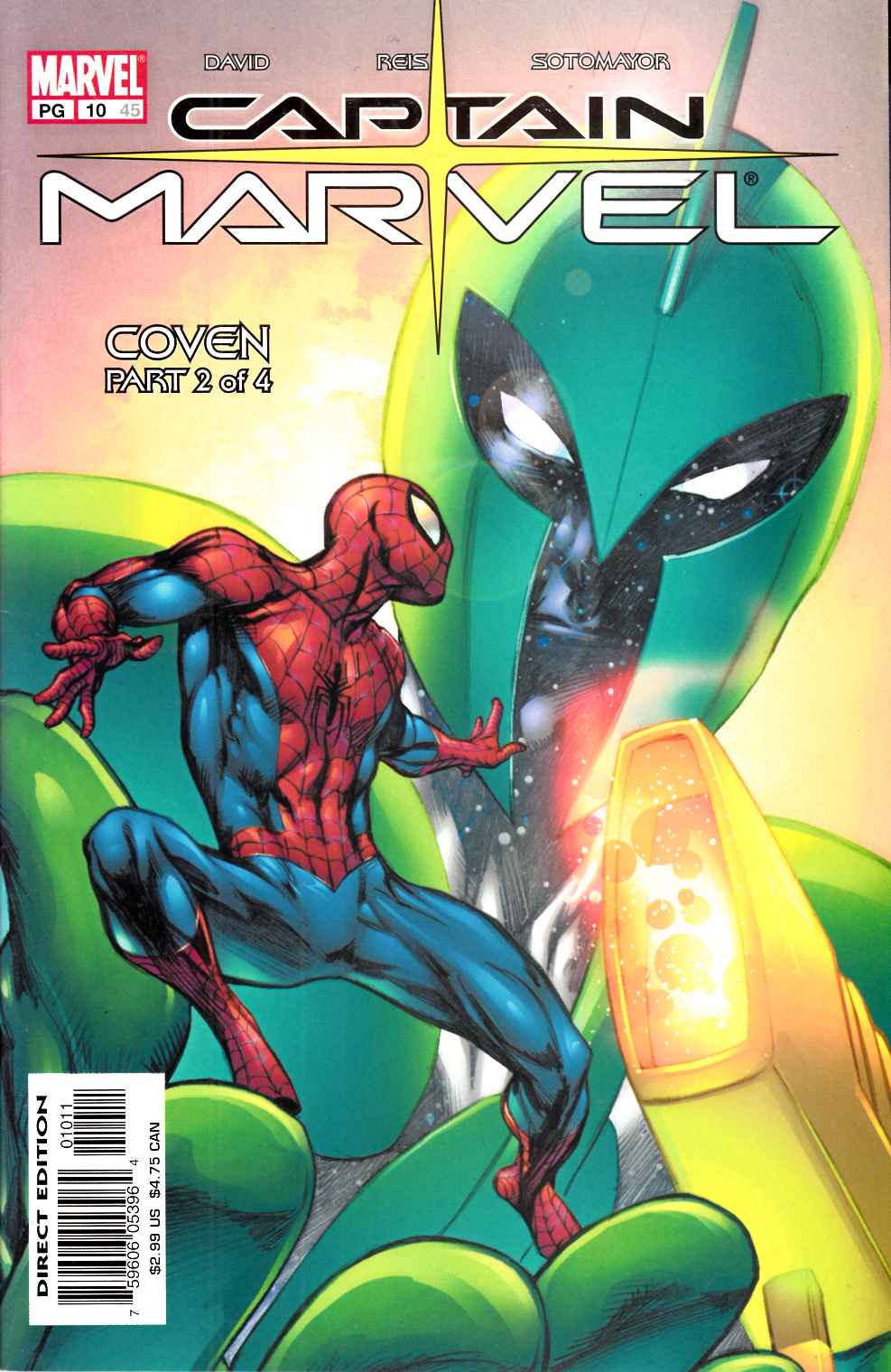 Captain Marvel #10 Fine (6.0) [Marvel Comic] THUMBNAIL