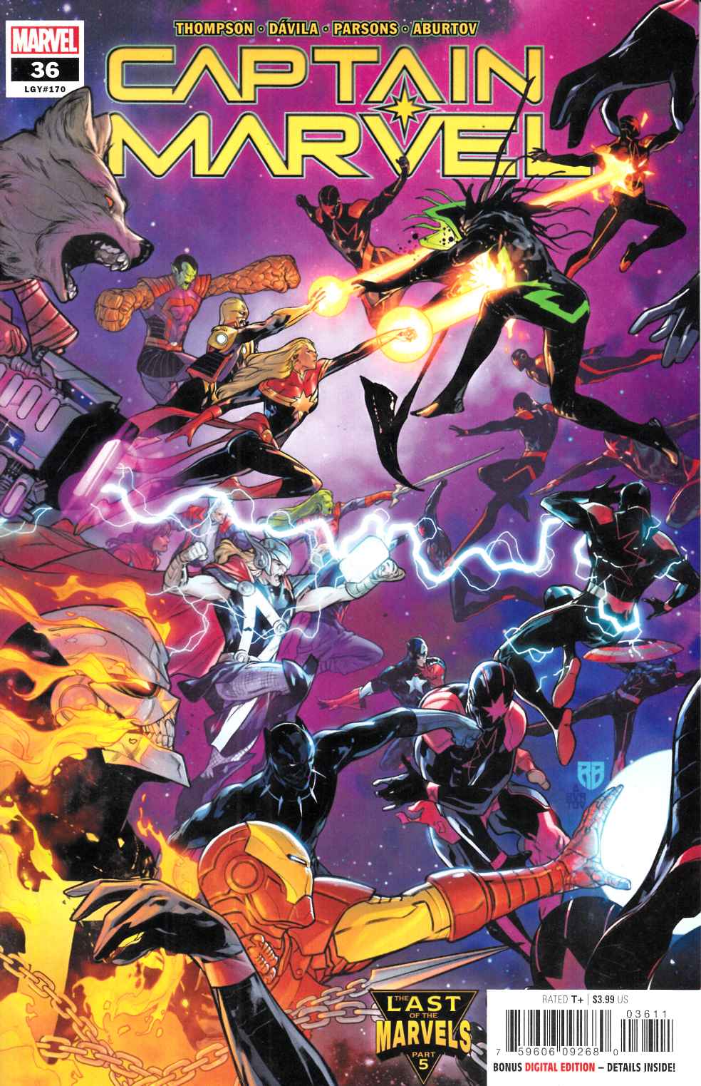 Captain Marvel #36 Near Mint (9.4) [Marvel Comic] THUMBNAIL