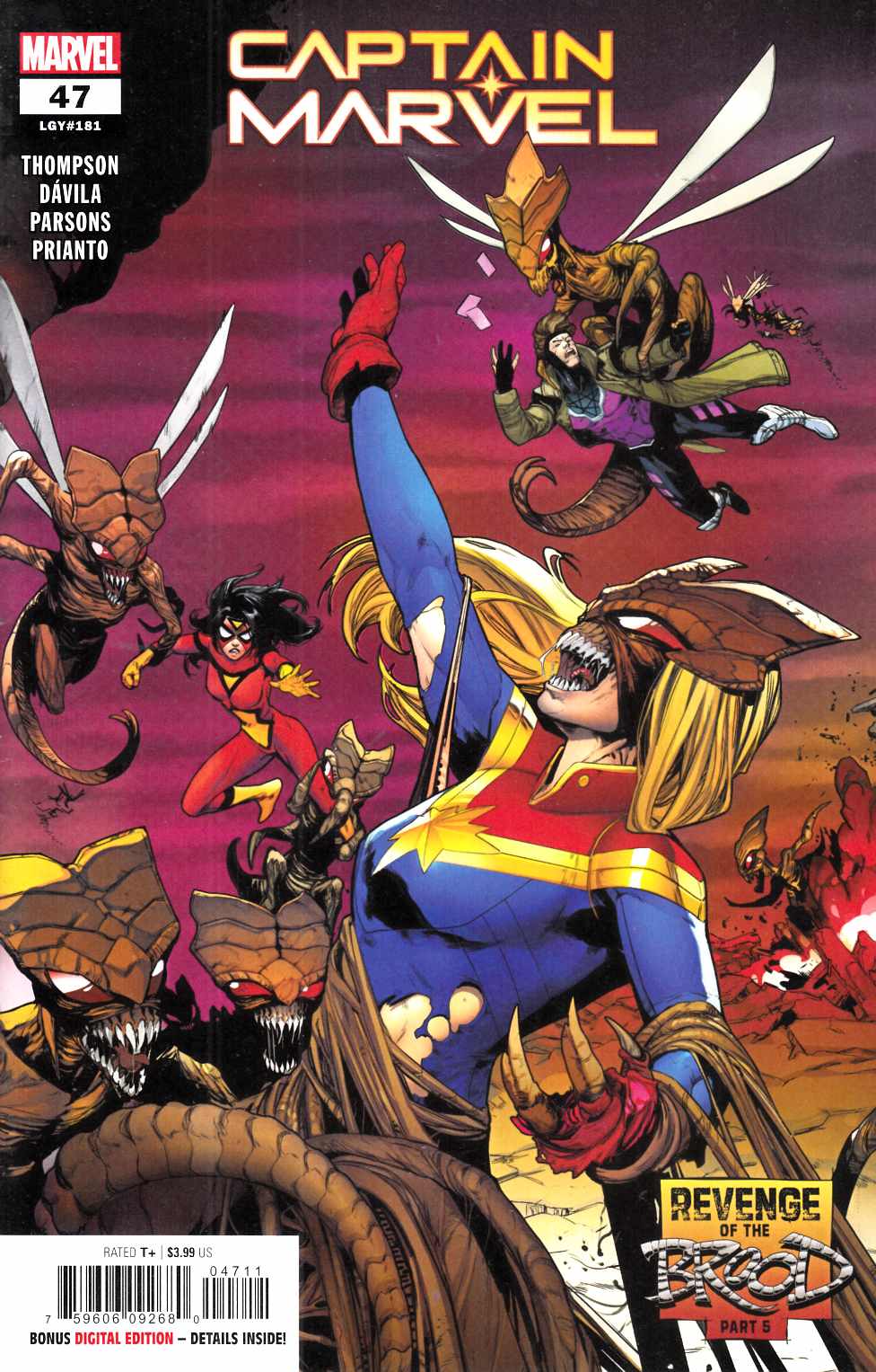 Captain Marvel #47 Near Mint (9.4) [Marvel Comic] THUMBNAIL