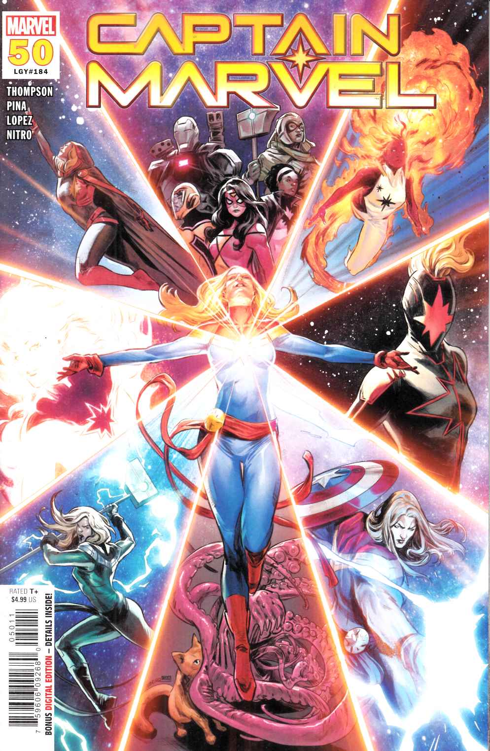 Captain Marvel #50 Near Mint (9.4) [Marvel Comic] LARGE