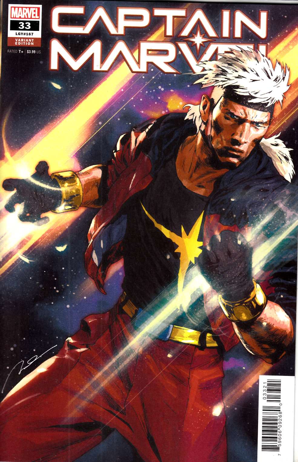 Captain Marvel #33 Parel Variant Cover Near Mint (9.4) [Marvel Comic] THUMBNAIL