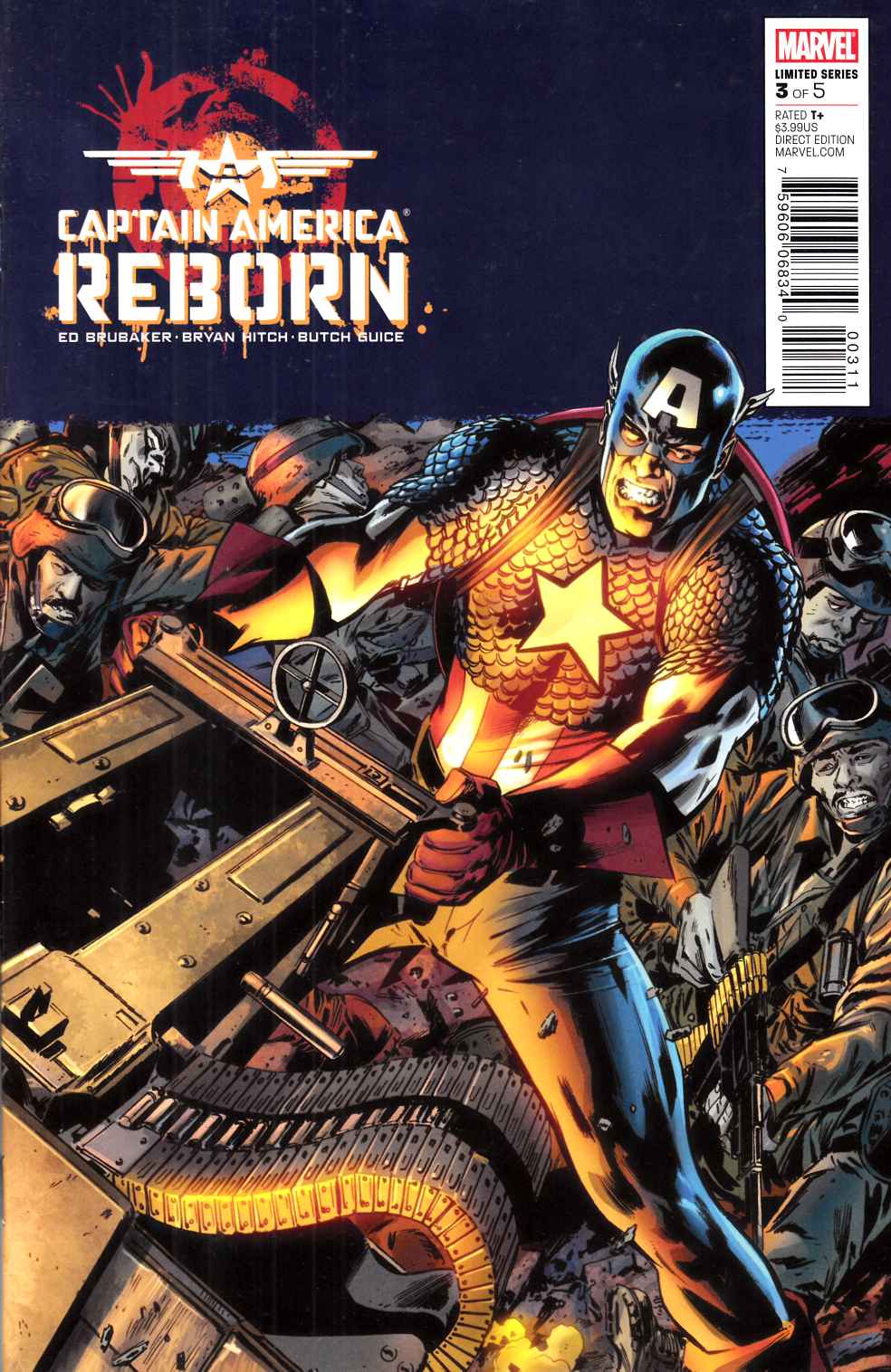Captain America Reborn #3 Very Fine (8.0) [Marvel Comic] THUMBNAIL