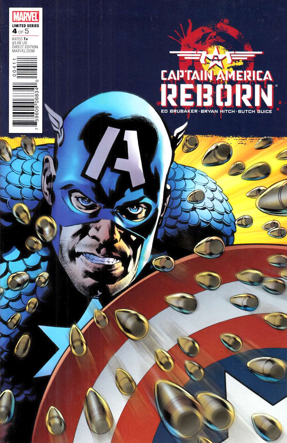 Captain America Reborn #4 Very Fine (8.0) [Marvel Comic] LARGE