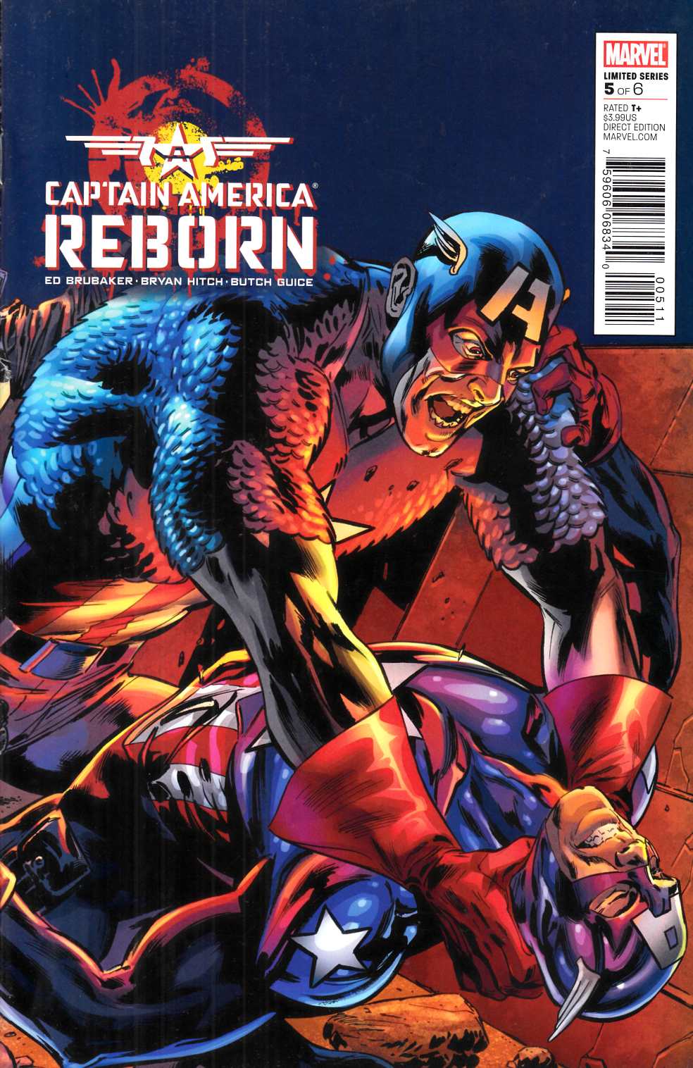 Captain America Reborn #5 Very Fine (8.0) [Marvel Comic] THUMBNAIL