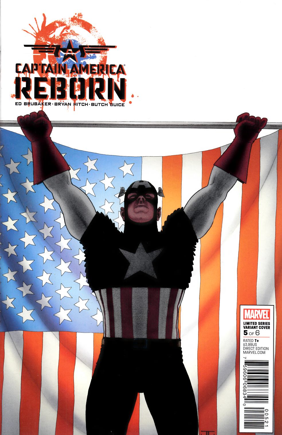 Captain America Reborn #5 Cassaday Variant Cover Very Fine (8.0) [Marvel Comic] THUMBNAIL