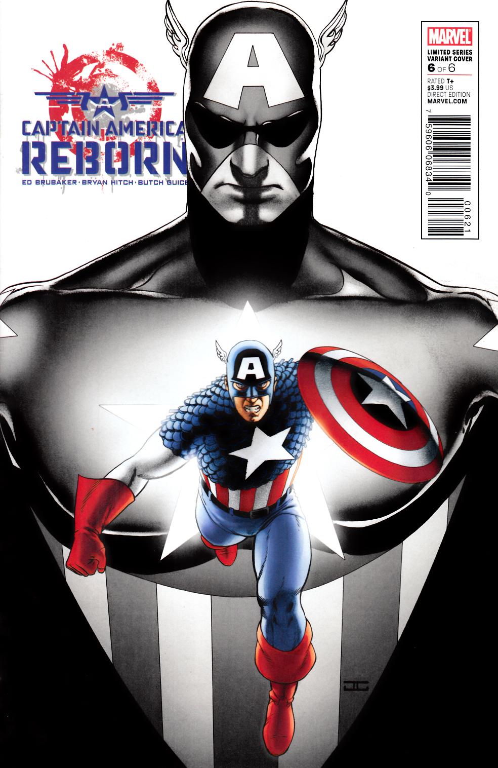 Captain America Reborn #6 Cassaday Variant Cover Very Fine (8.0) [Marvel Comic] THUMBNAIL