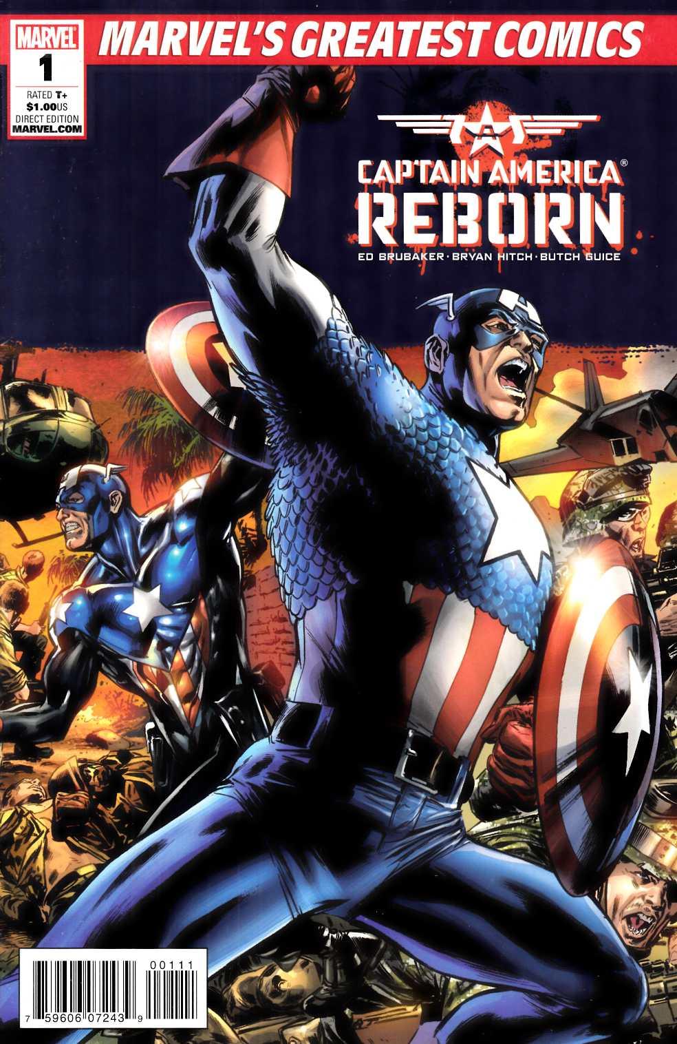 Captain America Reborn #1 MGC Edition Very Fine (8.0) [Marvel Comic] LARGE