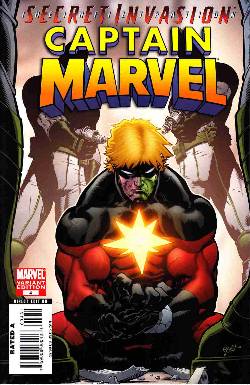 Captain Marvel #4 Secret Skrull Variant Cover Near Mint (9.4) [Marvel Comic] LARGE