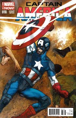 Captain America #18 Fabry Variant Cover [Marvel Comic] LARGE