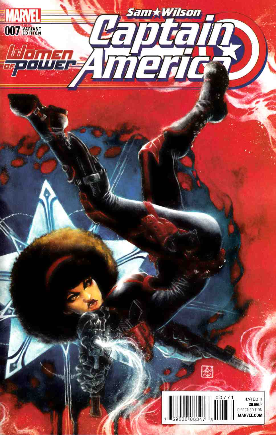 Captain America Sam Wilson #7 Chang WOP Variant Cover [Marvel Comic] THUMBNAIL