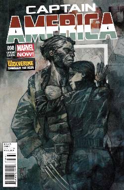 Captain America #8 Maleev Wolverine Costume Variant Cover [Comic] LARGE
