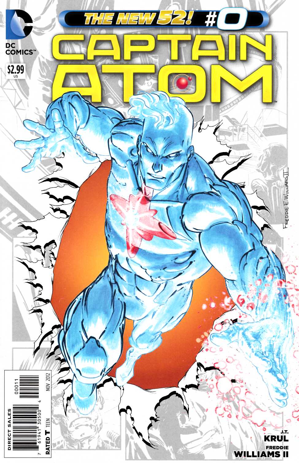 Captain Atom #0 Near Mint (9.4) [DC Comic] THUMBNAIL