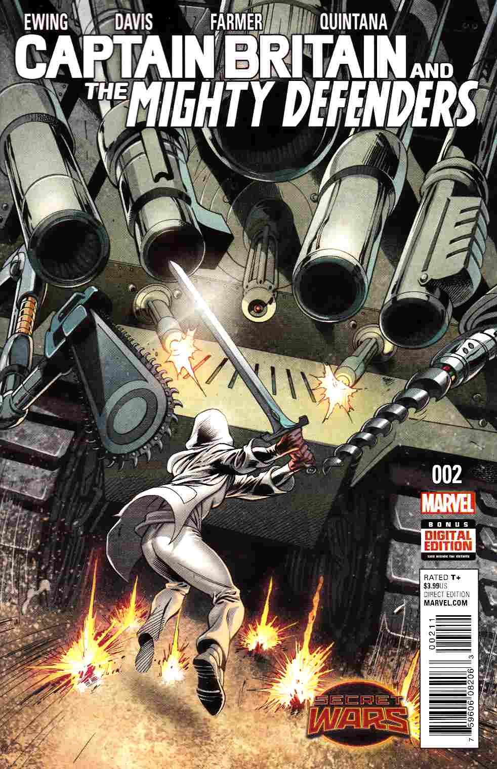 Captain Britain and Mighty Defenders #2 [Marvel Comic] THUMBNAIL