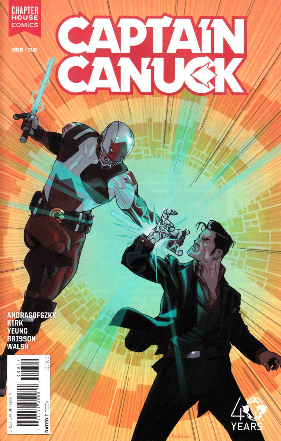 Back Issues / Chapter House Publishing Back Issues / Captain Canuck ...