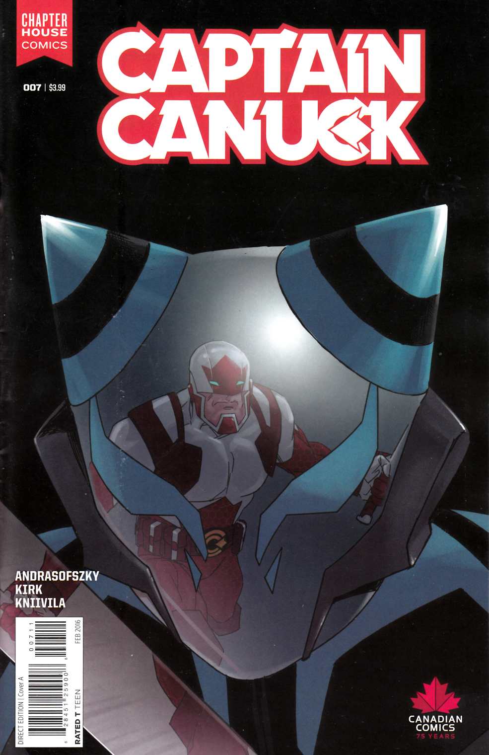 Captain Canuck 2015 Ongoing #7 [Chapterhouse Comic] THUMBNAIL