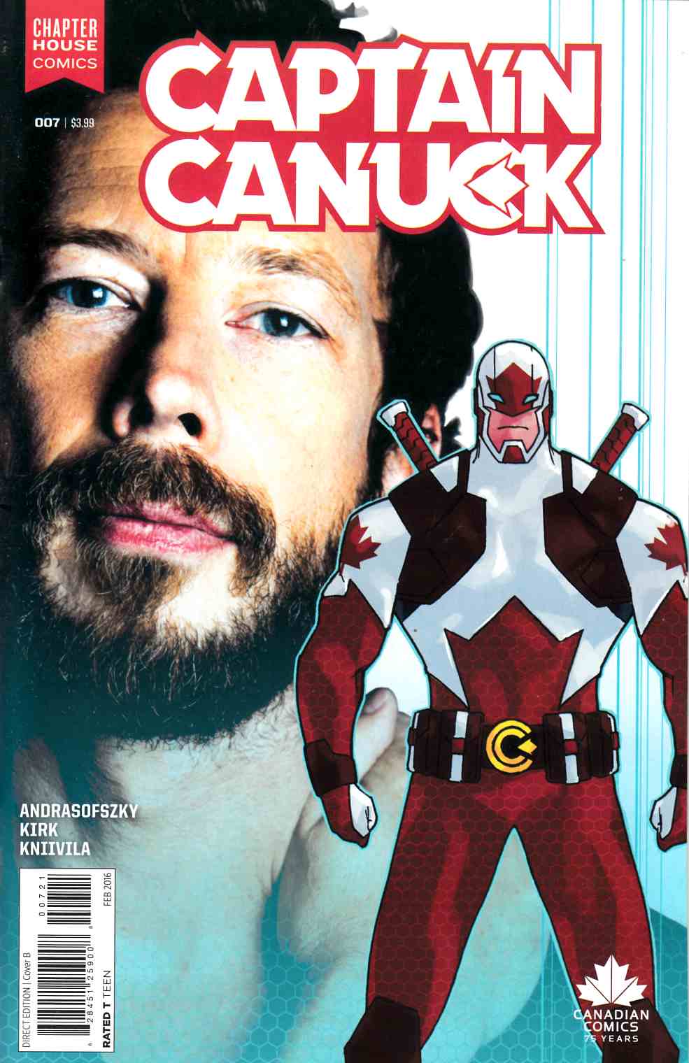 Captain Canuck 2015 Ongoing #7 Photo Cover [Chapterhouse Comic] THUMBNAIL