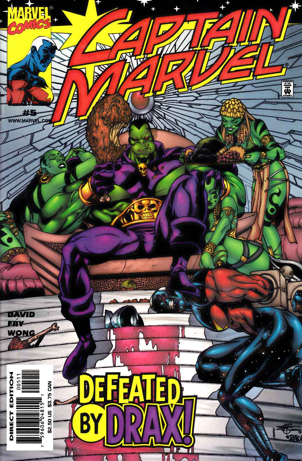 Captain Marvel #5 Near Mint Minus (9.2) [Marvel Comic] THUMBNAIL