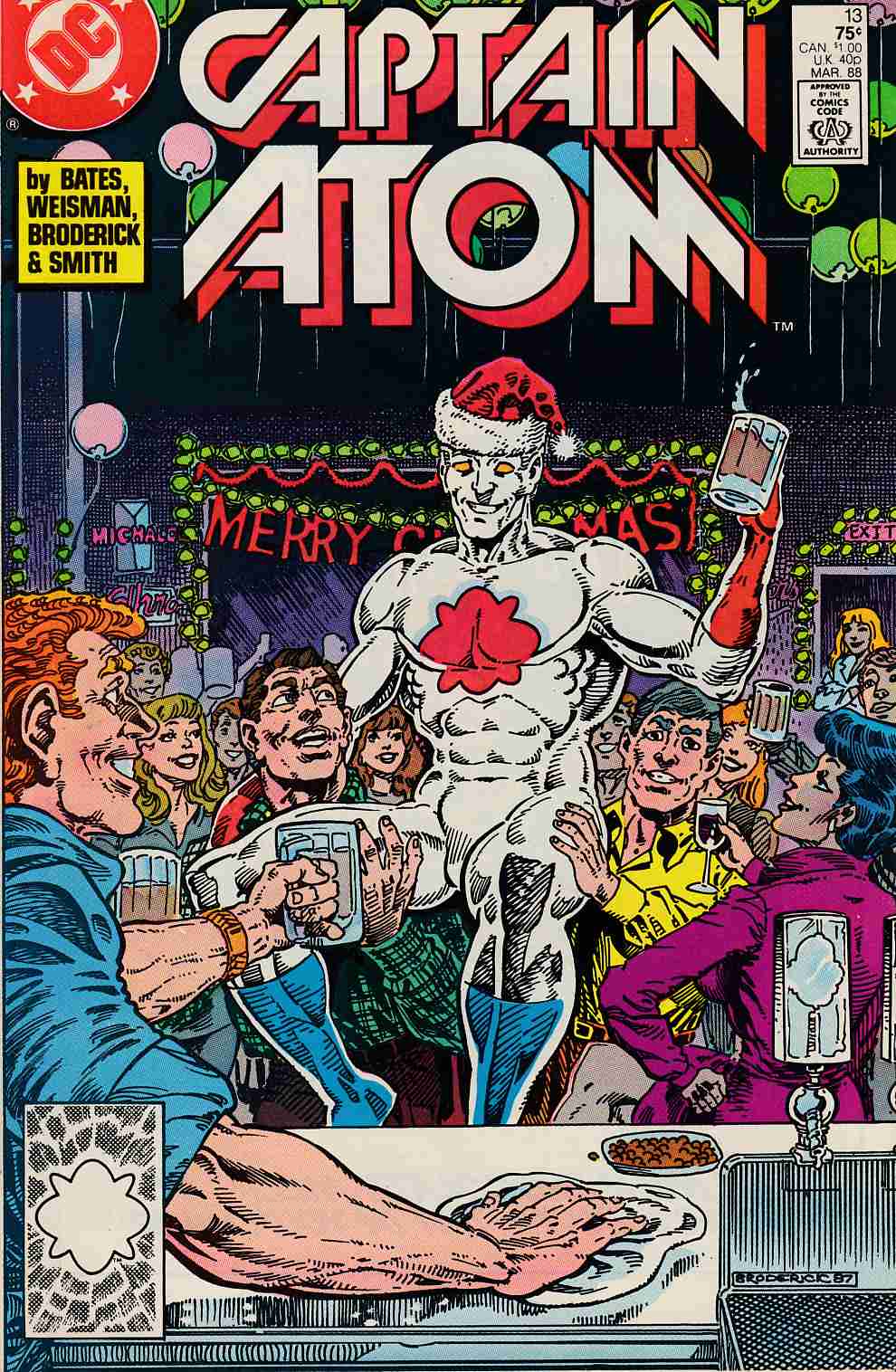Captain Atom #13 Near Mint (9.4) [DC Comic] LARGE