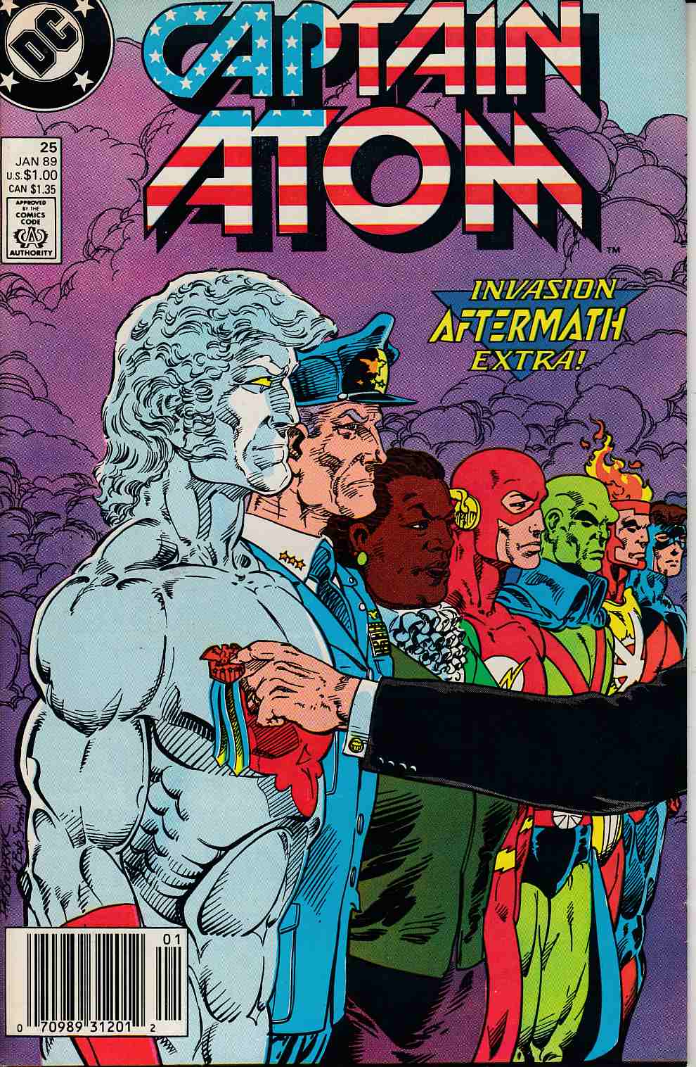 Captain Atom 25 Newsstand Edition Very Fine 8 0 Dc Comic Dreamlandcomics Com Online Store