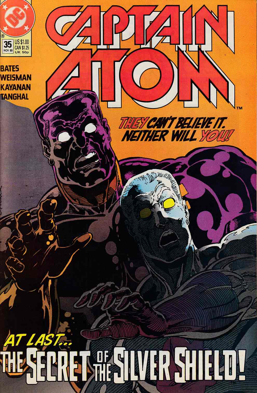 Captain Atom #35 Near Mint (9.4) [DC Comic] LARGE
