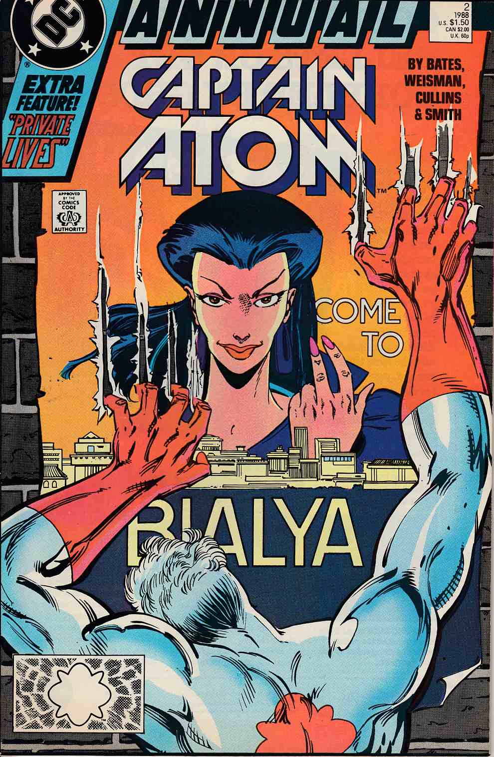 Captain Atom Annual #2 Near Mint (9.4) [DC Comic] THUMBNAIL