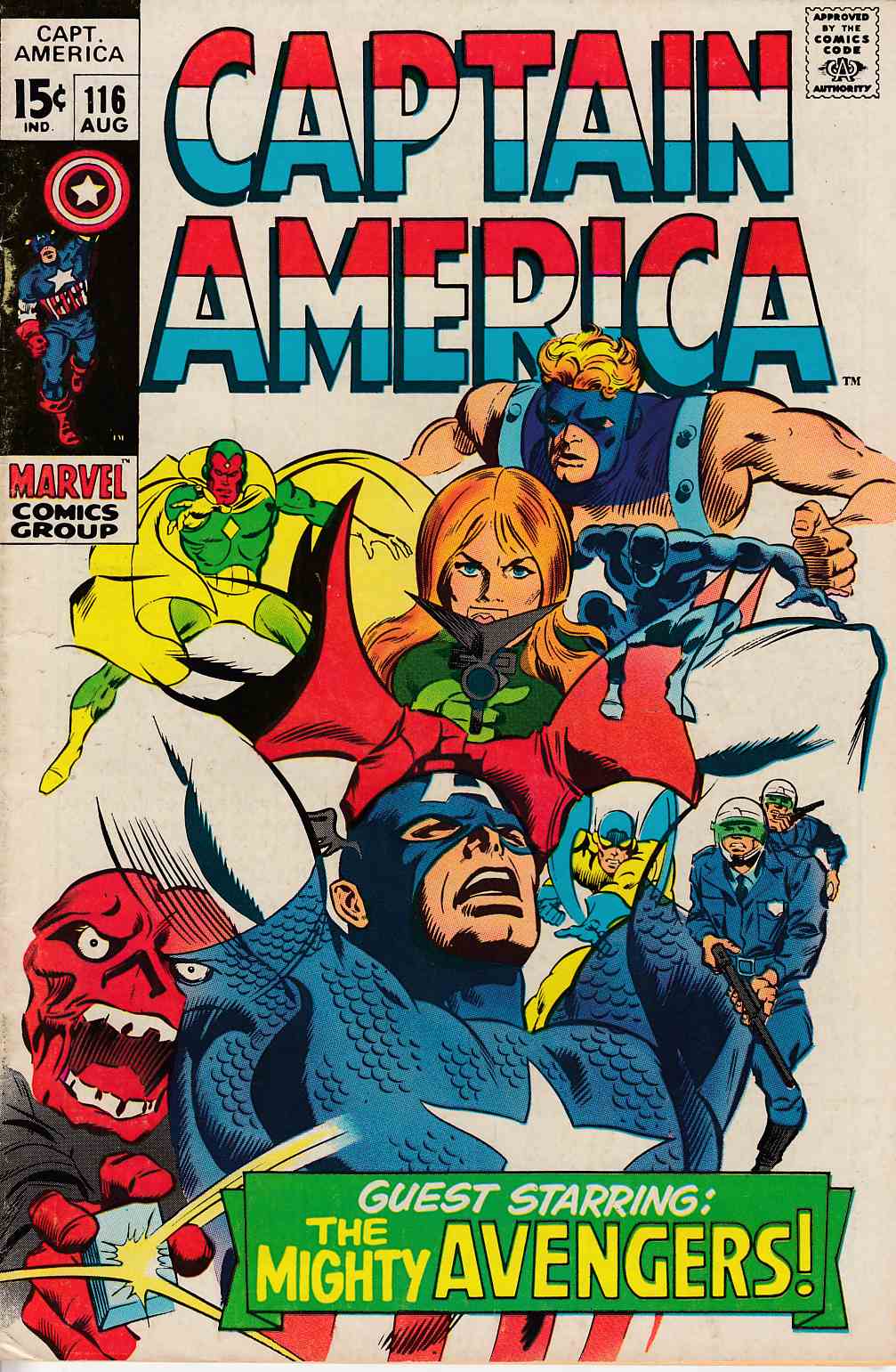 Captain America #116 Very Good (4.0) [Marvel Comic] THUMBNAIL