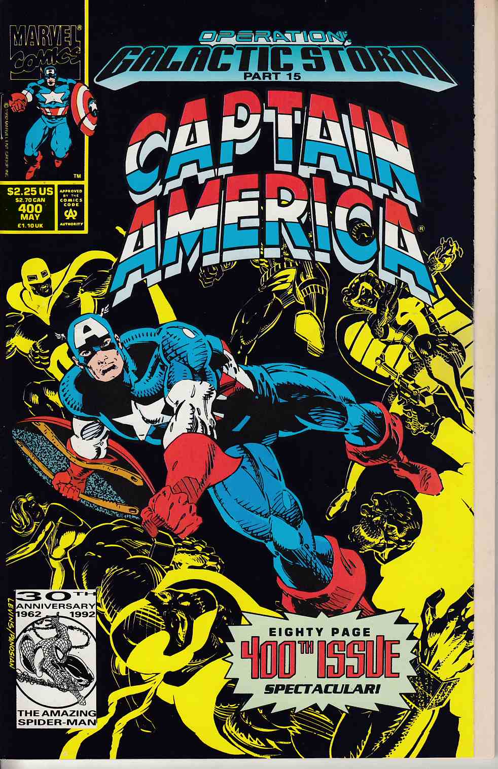 Captain America #400 Very Fine (8.0) [Marvel Comic] LARGE