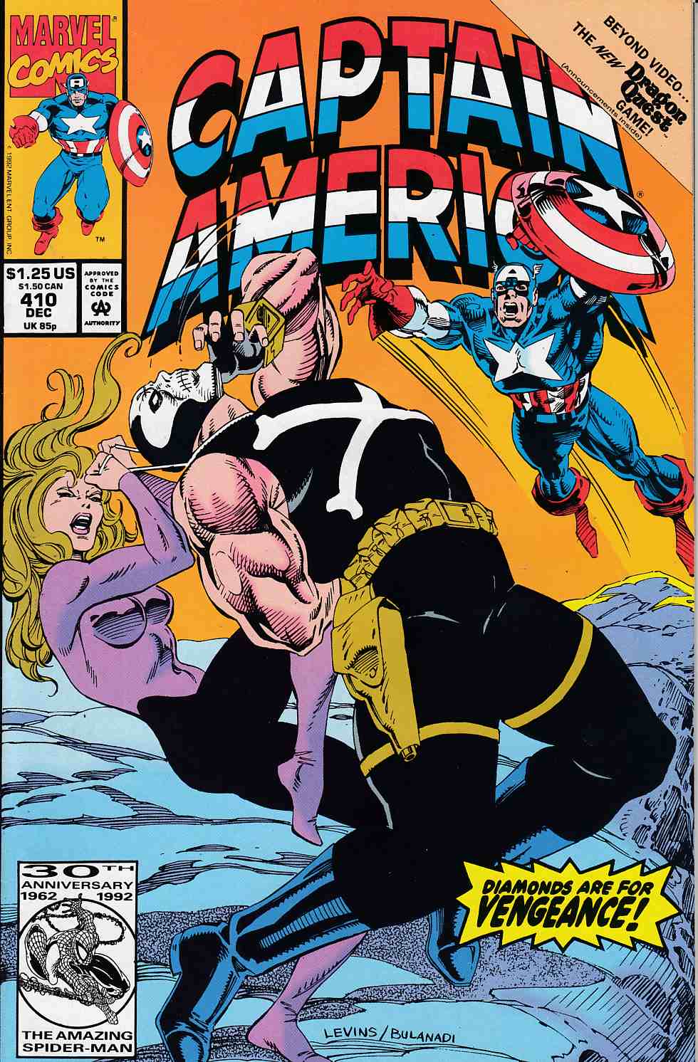 Captain America #410 Near Mint (9.4) [Marvel Comic] THUMBNAIL