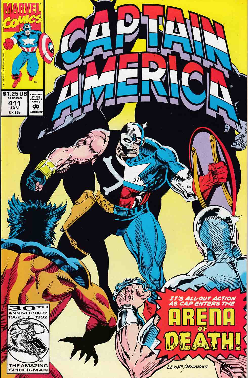 Captain America #411 Very Fine (8.0) [Marvel Comic] LARGE