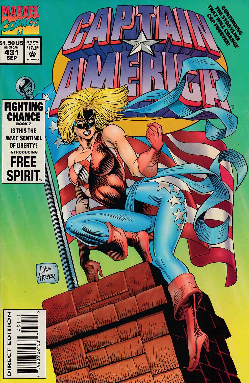 Captain America #431 Very Fine (8.0) [Marvel Comic] LARGE