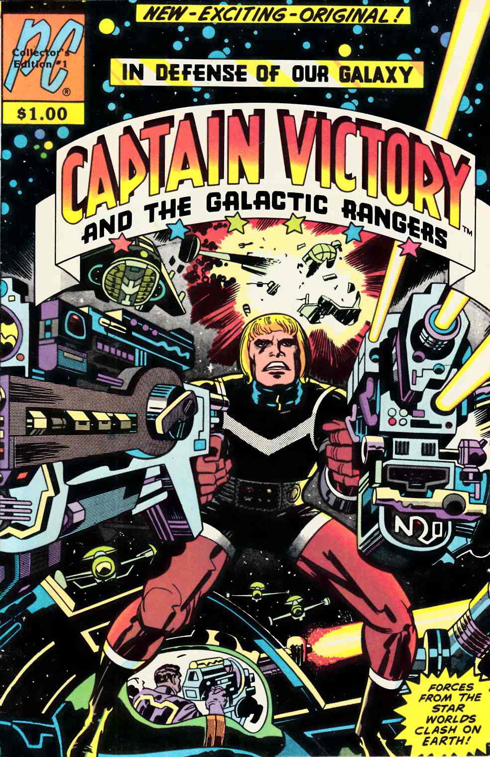 Captain Victory and the Galactic Rangers #1 Very Fine (8.0) [Pacific Comic] LARGE