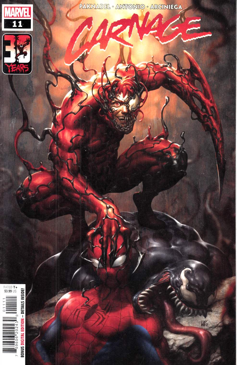 Carnage #11 Near Mint (9.4) [Marvel Comic]