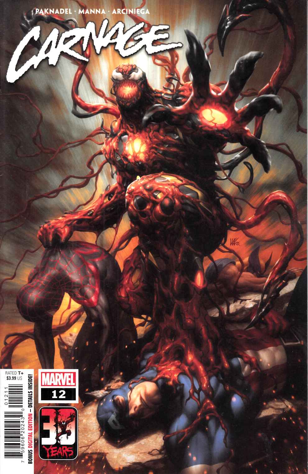 Carnage #12 Near Mint (9.4) [Marvel Comic]