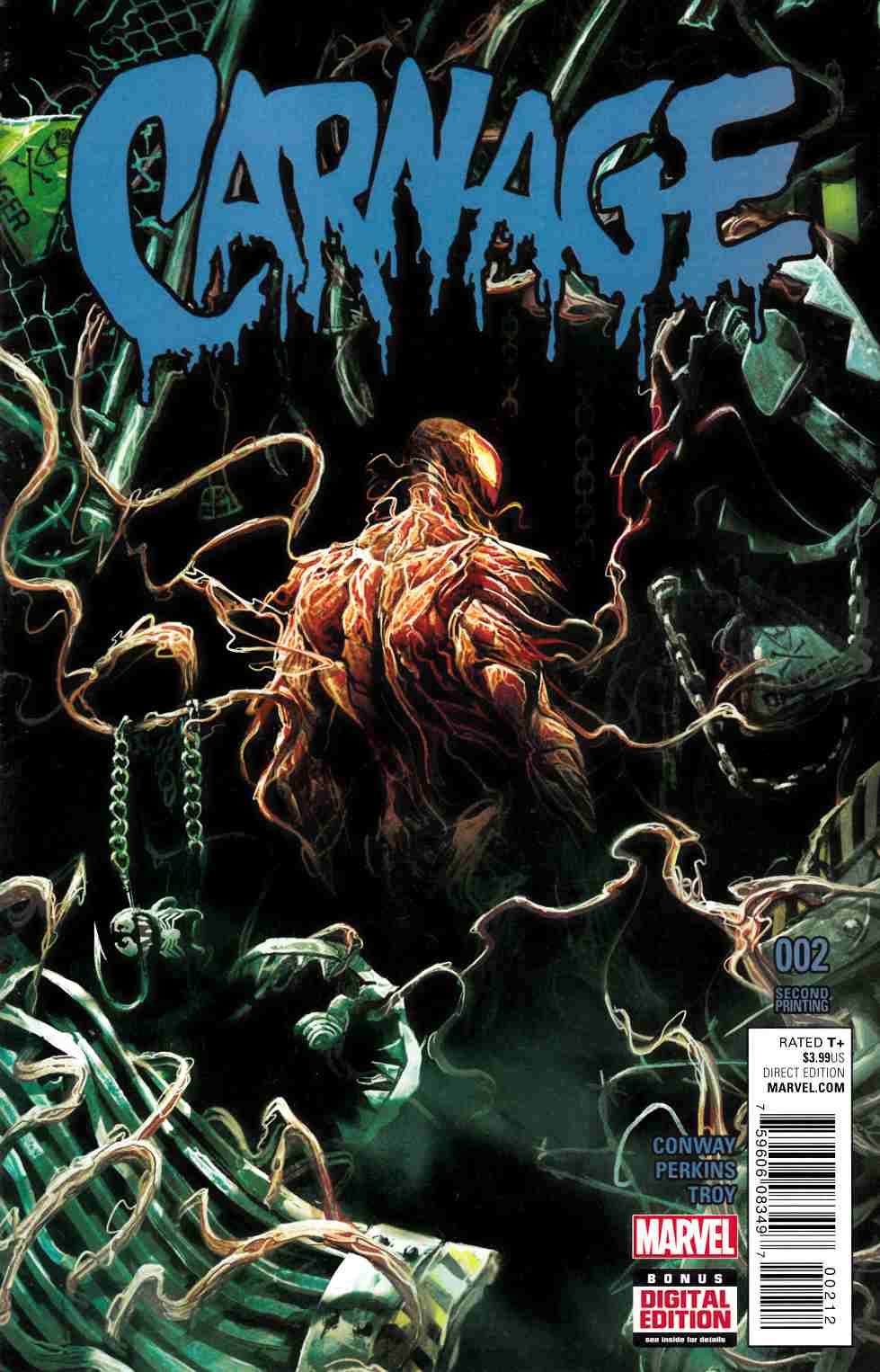 Carnage #2 Second Printing [Marvel Comic]