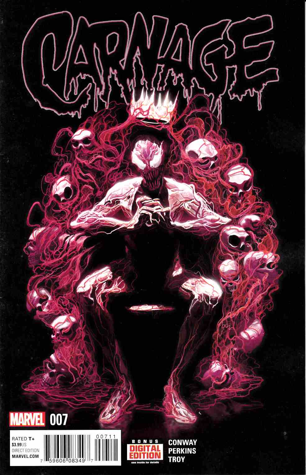 Carnage #7 Very Fine (8.0) [Marvel Comic]